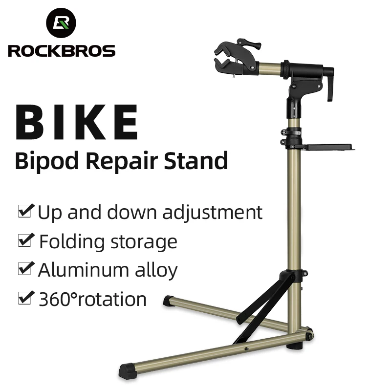 ROCKBROS Bike Reapir Stand With Tool Tray Comfortable Maintenance Bike Work Stand Adjustable Foldable Storage Display Stand
ROCKBROS Bike Reapir Stand With Tool Tray Comfortable Maintenance Bike Work Stand Adjustable Foldable Storage Display Stand