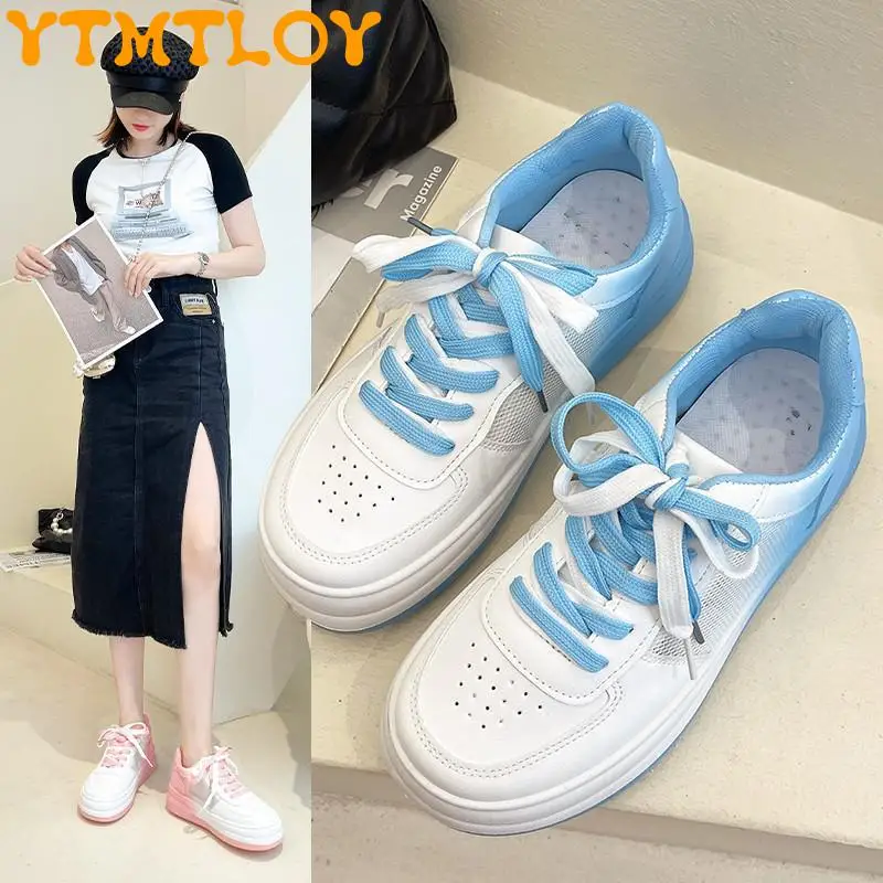 2022 Summer New Breathable Mesh Thick-soled Small White Shoes Women's All-match Mesh Shoes Casual Large Toe Shoes Sports Shoes
2022 Summer New Breathable Mesh Thick-soled Small White Shoes Women's All-match Mesh Shoes Casual Large Toe Shoes Sports Shoes