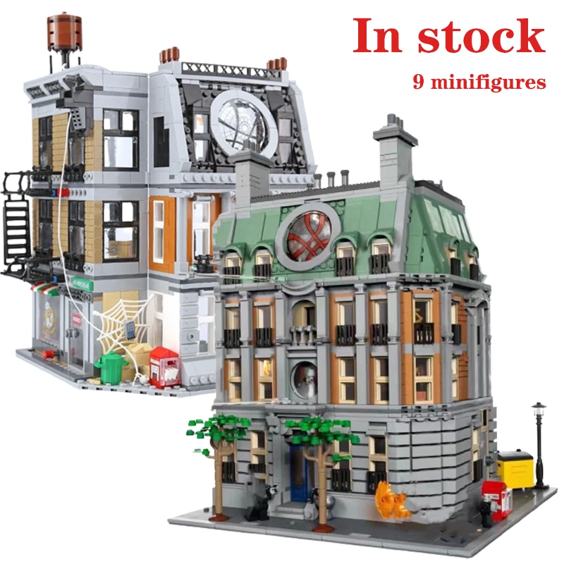 В наличии 76218 странный санктум, хобби фильма, уличный просмотр, набор строительных блоков, кирпичи, игрушки MOC, детские рождественские подарк... 
В наличии 76218 странный санктум, хобби фильма, уличный просмотр, набор строительных блоков, кирпичи, игрушки MOC, детские рождественские подарк...