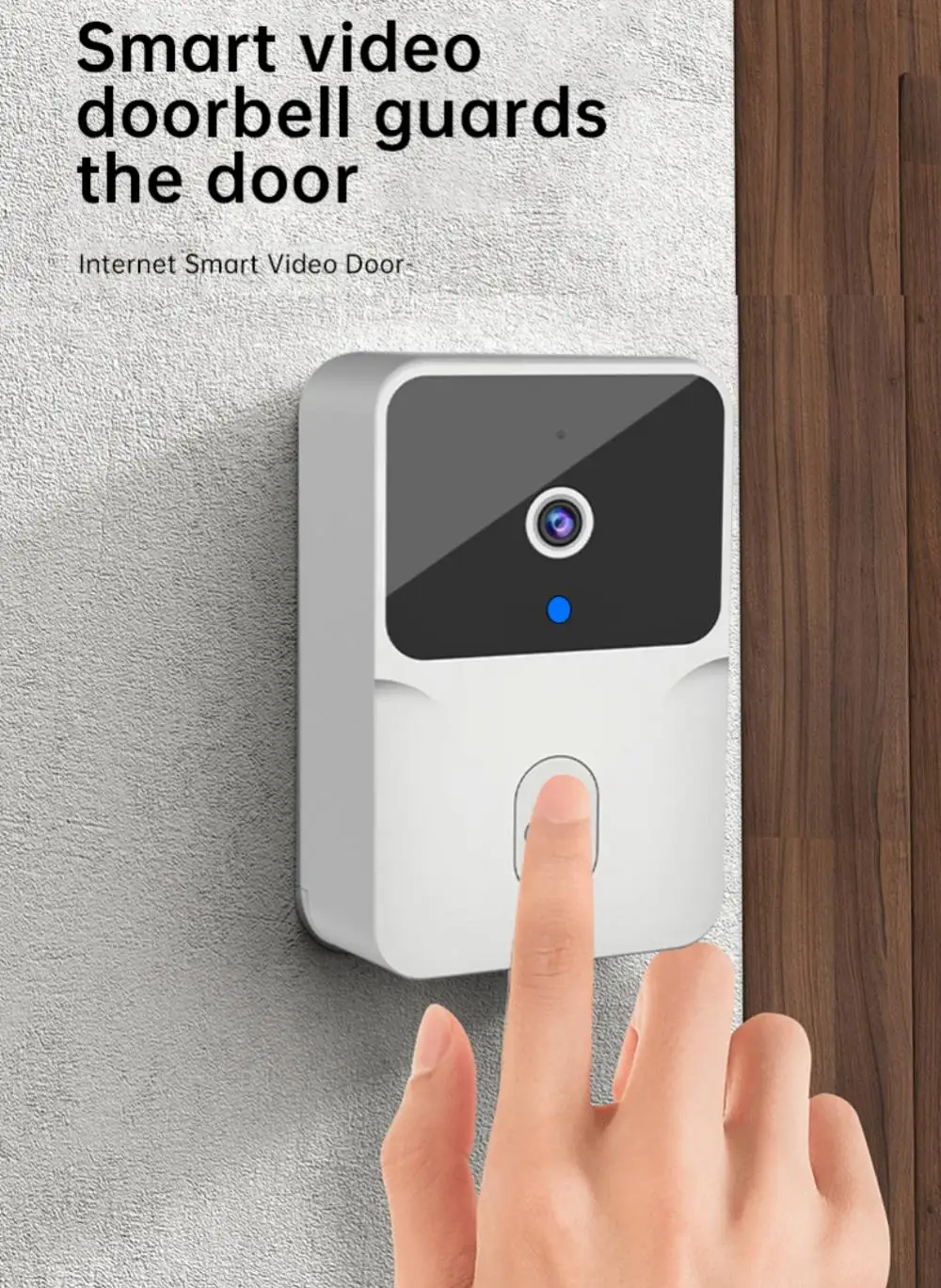 Wireless WiFi Doorbell Camera Waterproof HD Video Voice Change Doorbell Smart Outdoor Wireless Doorbell With Camera Night Vision
Wireless WiFi Doorbell Camera Waterproof HD Video Voice Change Doorbell Smart Outdoor Wireless Doorbell With Camera Night Vision