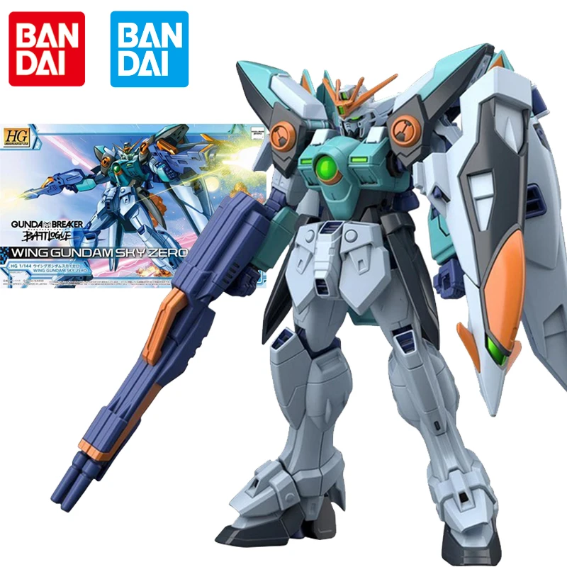 Original Bandai Gundam Action Figure HG 1/144 Maquette Gundam Wing Gundam Sky Zero Gunpla Anime Assembly Model Toys for Adult
Original Bandai Gundam Action Figure HG 1/144 Maquette Gundam Wing Gundam Sky Zero Gunpla Anime Assembly Model Toys for Adult