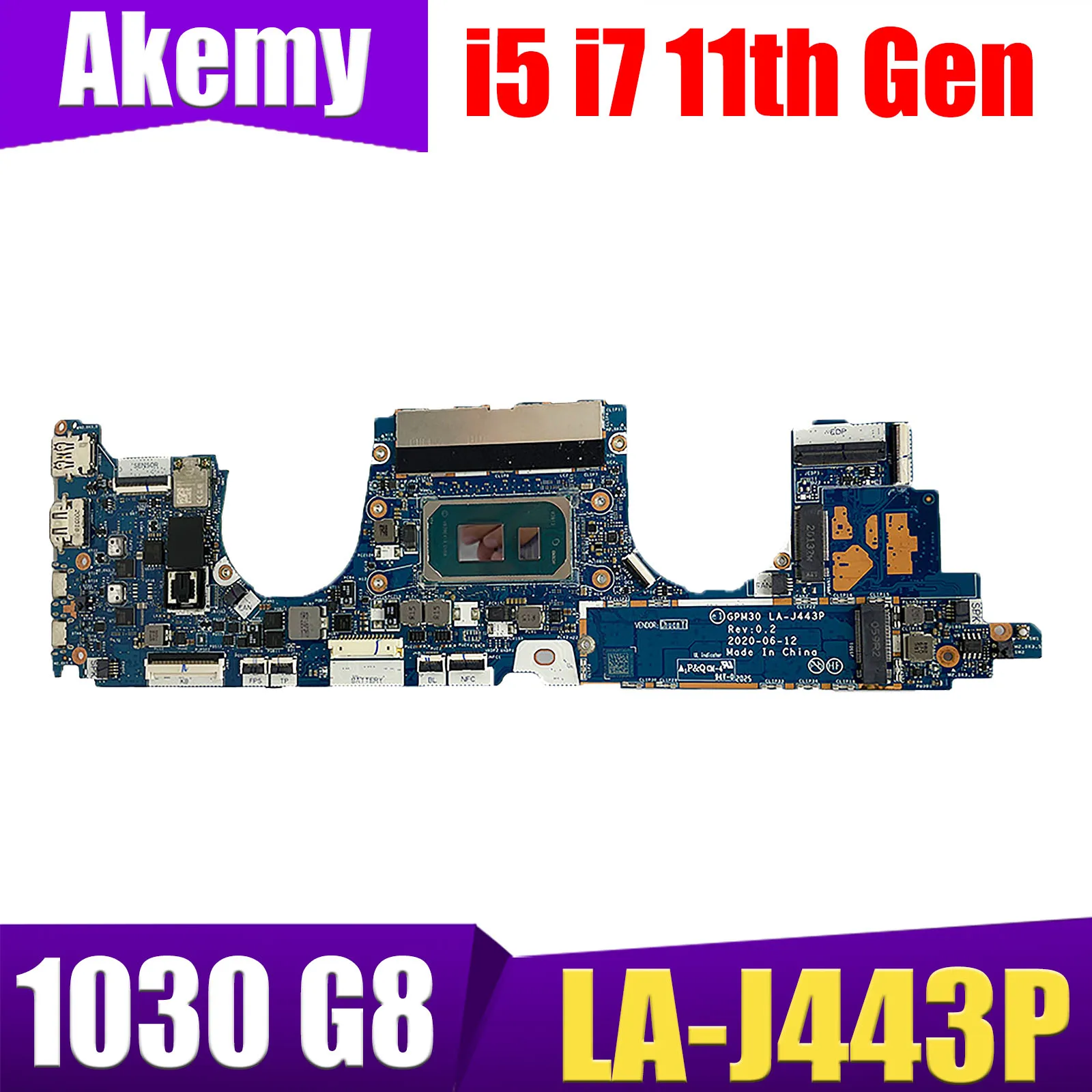 NEW Original X360 1030 G8 1040 G8 LA-J443P I5-1135G7 I7-1165G7 I7-1185G7 16GB 32GB Laptop Motherboard for HP EliteBook 100% Test
NEW Original X360 1030 G8 1040 G8 LA-J443P I5-1135G7 I7-1165G7 I7-1185G7 16GB 32GB Laptop Motherboard for HP EliteBook 100% Test