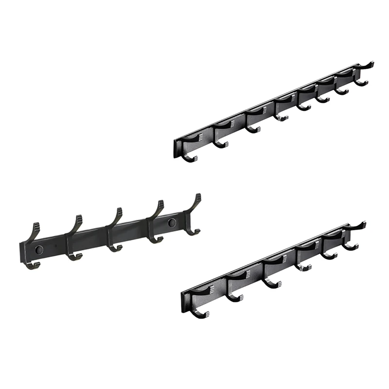 Coat Hooks, Wall Mounted Coat Rack Aluminum Alloy Towel Rope Hook Moveable Dual-Hooks For Kitchen, Bathroom
Coat Hooks, Wall Mounted Coat Rack Aluminum Alloy Towel Rope Hook Moveable Dual-Hooks For Kitchen, Bathroom
