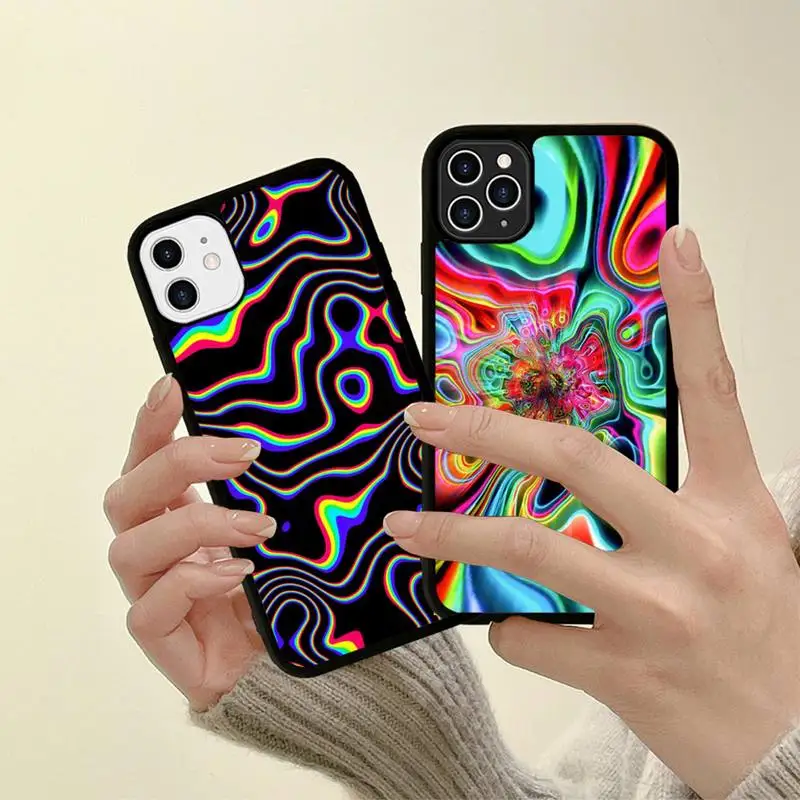 Spiritual Trippy Psychodelic Phone Case Silicone PC+TPU Case for iPhone 11 12 13 Pro Max 8 7 6 Plus X SE XR Hard Fundas
Spiritual Trippy Psychodelic Phone Case Silicone PC+TPU Case for iPhone 11 12 13 Pro Max 8 7 6 Plus X SE XR Hard Fundas