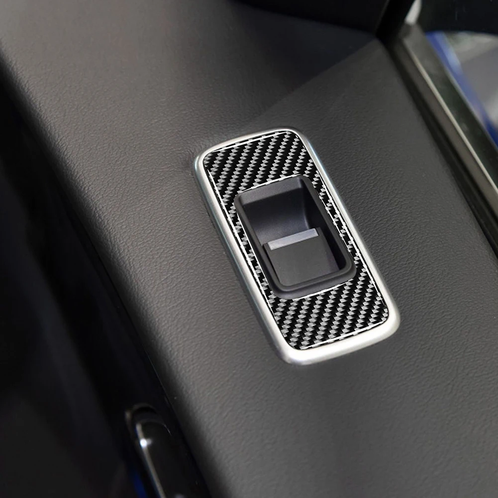 Durable Button Panel Trim Cover Decor Kit Set Sticker Car Carbon Fiber Control Button Key Panel Decoration Set
Durable Button Panel Trim Cover Decor Kit Set Sticker Car Carbon Fiber Control Button Key Panel Decoration Set