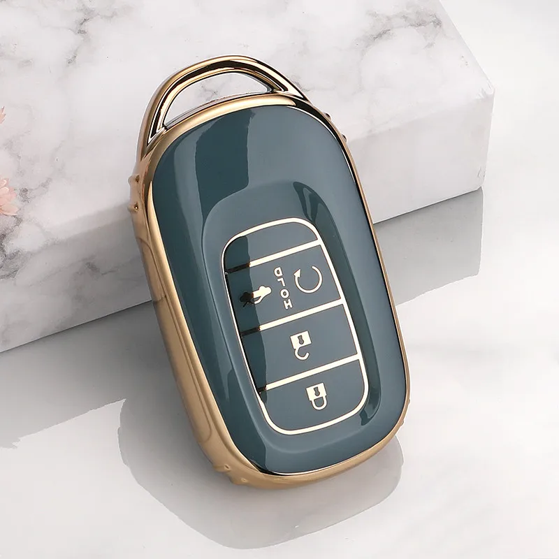 NEW Car Key Case Cover Key Bag For Honda Civic Accord Vezel 2022 Accessories Car-Styling Holder Shell Keychain Protection
NEW Car Key Case Cover Key Bag For Honda Civic Accord Vezel 2022 Accessories Car-Styling Holder Shell Keychain Protection