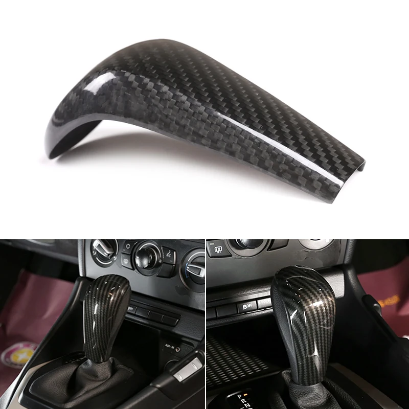 Real Carbon Fiber Interior Center Control Gear Shift Knob Head Cover Protective Trim For BMW 1 3 Series E87 E90 E92 E93 X1 E84
Real Carbon Fiber Interior Center Control Gear Shift Knob Head Cover Protective Trim For BMW 1 3 Series E87 E90 E92 E93 X1 E84