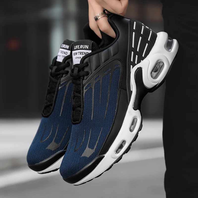 Fashion Sports Shoes For Men Non-slip Air Cushion Walking Man Shoes Blue Autumn Men's Running Shoe Outdoor Male Sneakers Comfort
Fashion Sports Shoes For Men Non-slip Air Cushion Walking Man Shoes Blue Autumn Men's Running Shoe Outdoor Male Sneakers Comfort