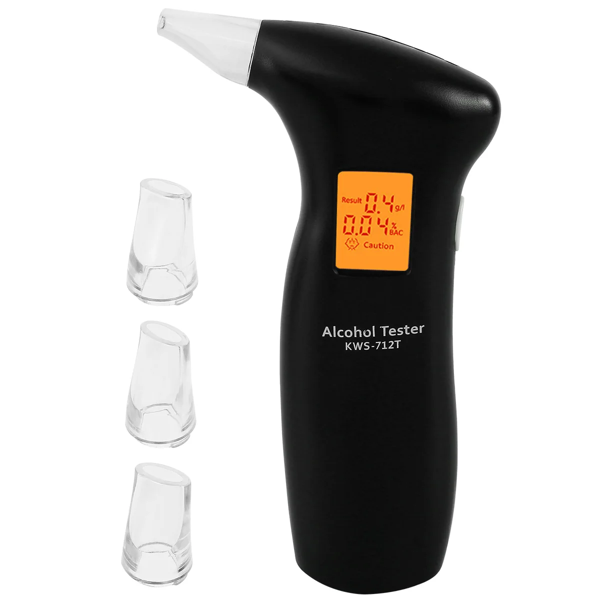 Алкотестер для дыхания, профессиональный алкотестер, высокая точность, алкотестер, цифровой дисплей, с 3 мундштуками 
Алкотестер для дыхания, профессиональный алкотестер, высокая точность, алкотестер, цифровой дисплей, с 3 мундштуками