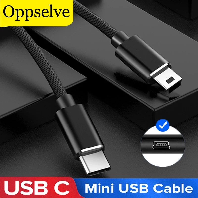 USB C to Mini USB Cable USB Mini-B Adapter Connector For Thunderbolt 3 PC Computer Laptop Player Digital Camera Mini USB Cord
USB C to Mini USB Cable USB Mini-B Adapter Connector For Thunderbolt 3 PC Computer Laptop Player Digital Camera Mini USB Cord
