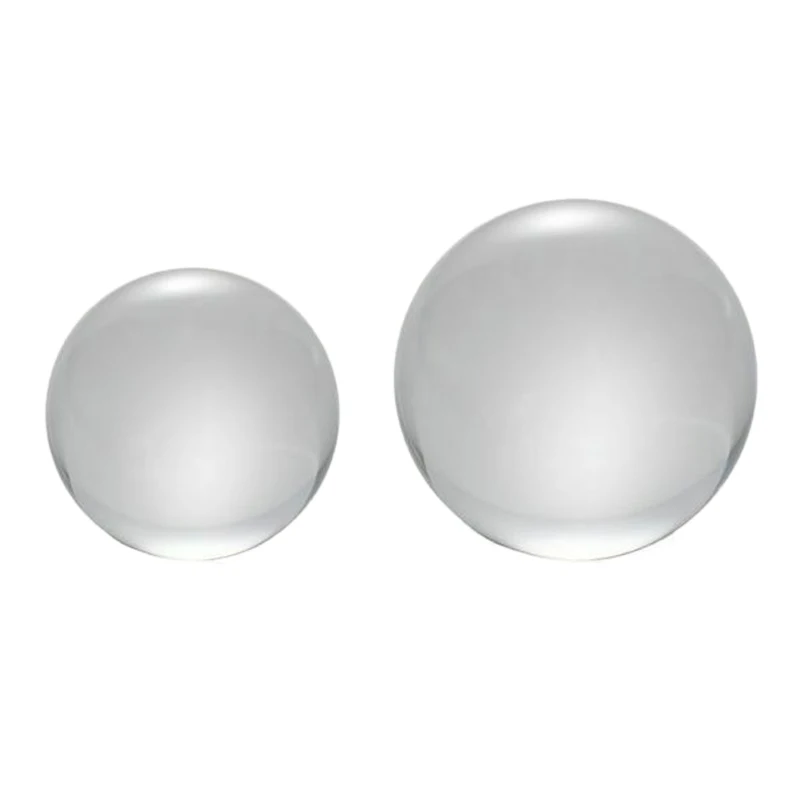 2 Pcs Transparent Color Glass Crystal Ball Healing Sphere Photography Props Ball Decor 40Mm & 30Mm
2 Pcs Transparent Color Glass Crystal Ball Healing Sphere Photography Props Ball Decor 40Mm & 30Mm