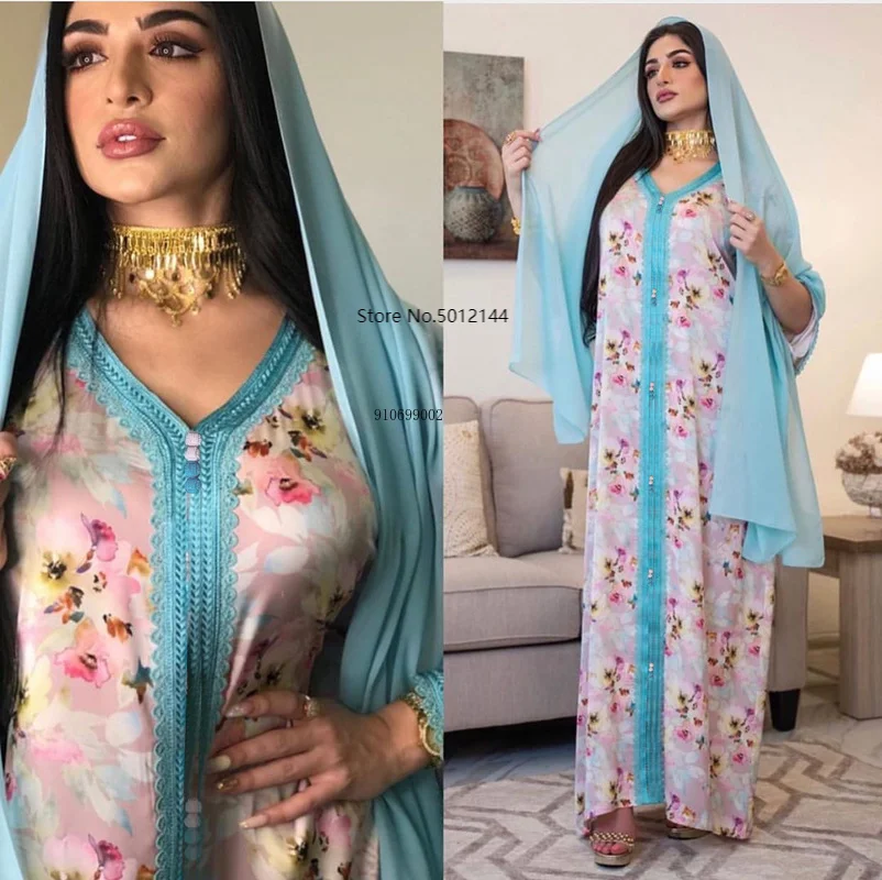 2021 Ramadan Print Abaya Dubai Eid Mubarak Islam Kaftan Abayas for Women Muslim Dress Caftan Marocain African Robe Longue Femme
2021 Ramadan Print Abaya Dubai Eid Mubarak Islam Kaftan Abayas for Women Muslim Dress Caftan Marocain African Robe Longue Femme