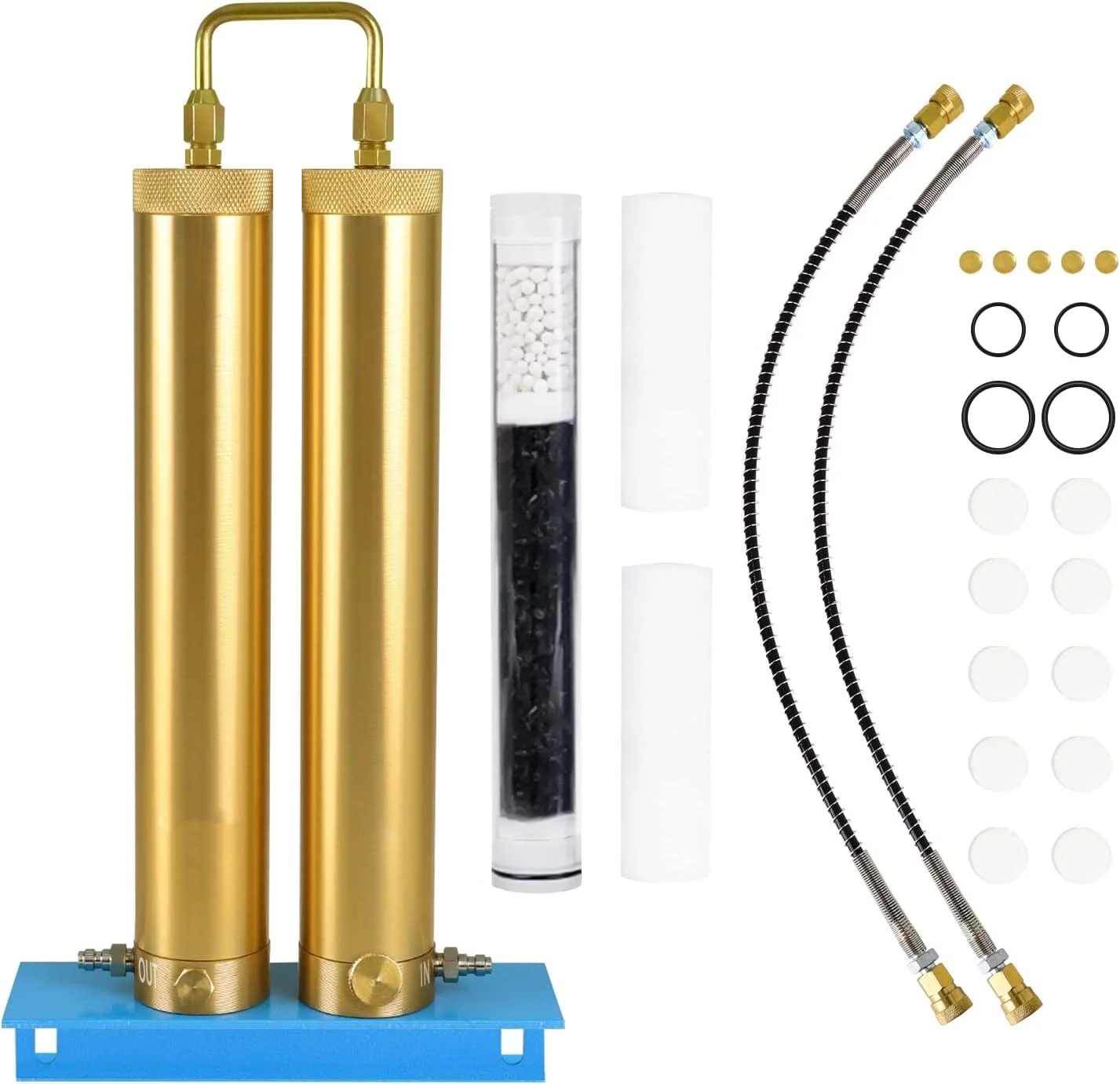 30Mpa High Pressure Air Filter External Water-Oil Separator Two Stage Filtration for Air Compressor Air Pump Scuba Diving
30Mpa High Pressure Air Filter External Water-Oil Separator Two Stage Filtration for Air Compressor Air Pump Scuba Diving