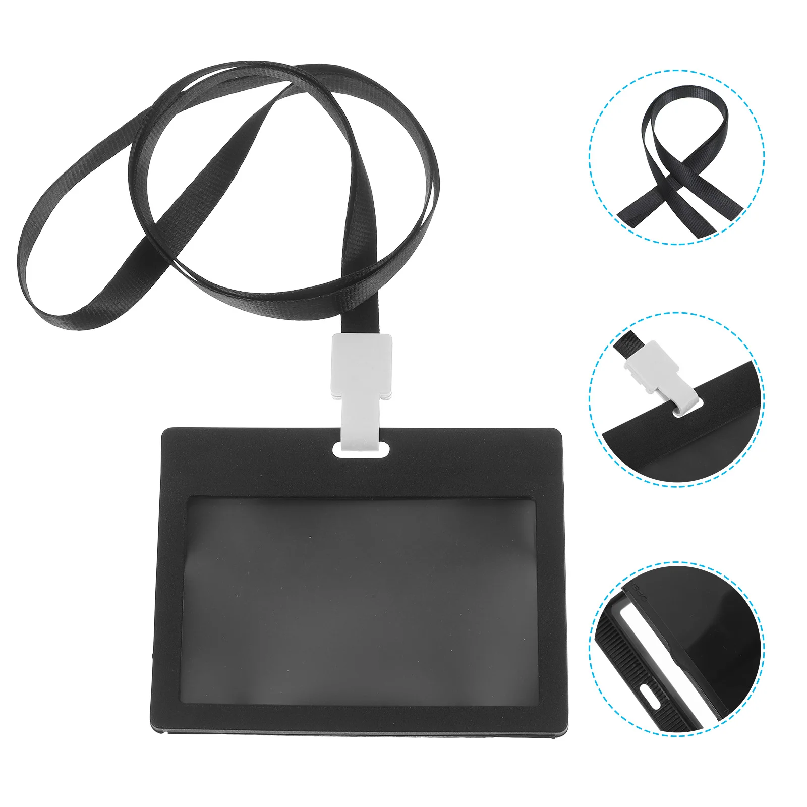 3 Sets Cord Tie Clear Badge Holder Small Card Sleeves Lanyard Credit Protective Cards Polyester Cover
3 Sets Cord Tie Clear Badge Holder Small Card Sleeves Lanyard Credit Protective Cards Polyester Cover