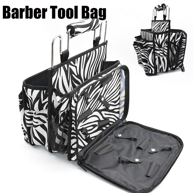 Barber Hairdressing Tool Bag Scissor Haircutting Zebra Stripe Large Capacity Salon Storage Foldable Box Travel Suitcase
Barber Hairdressing Tool Bag Scissor Haircutting Zebra Stripe Large Capacity Salon Storage Foldable Box Travel Suitcase