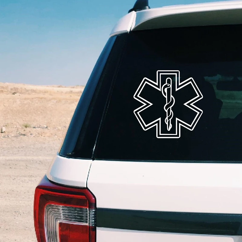 JP - star life logo, car window decoration, star snake and personal medical laptop decoration waterproof sticker 14cmx14cm
JP - star life logo, car window decoration, star snake and personal medical laptop decoration waterproof sticker 14cmx14cm