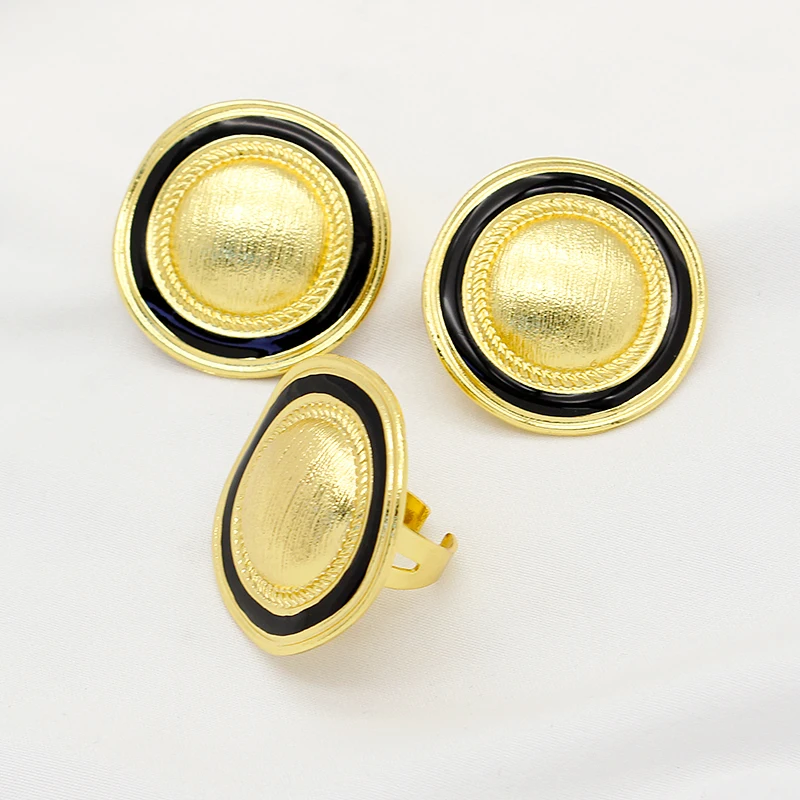 Nigerian Jewelry Sets Wheat Round Circle Earrings Rings Wedding Gift Trendy Party Engagement
Nigerian Jewelry Sets Wheat Round Circle Earrings Rings Wedding Gift Trendy Party Engagement
