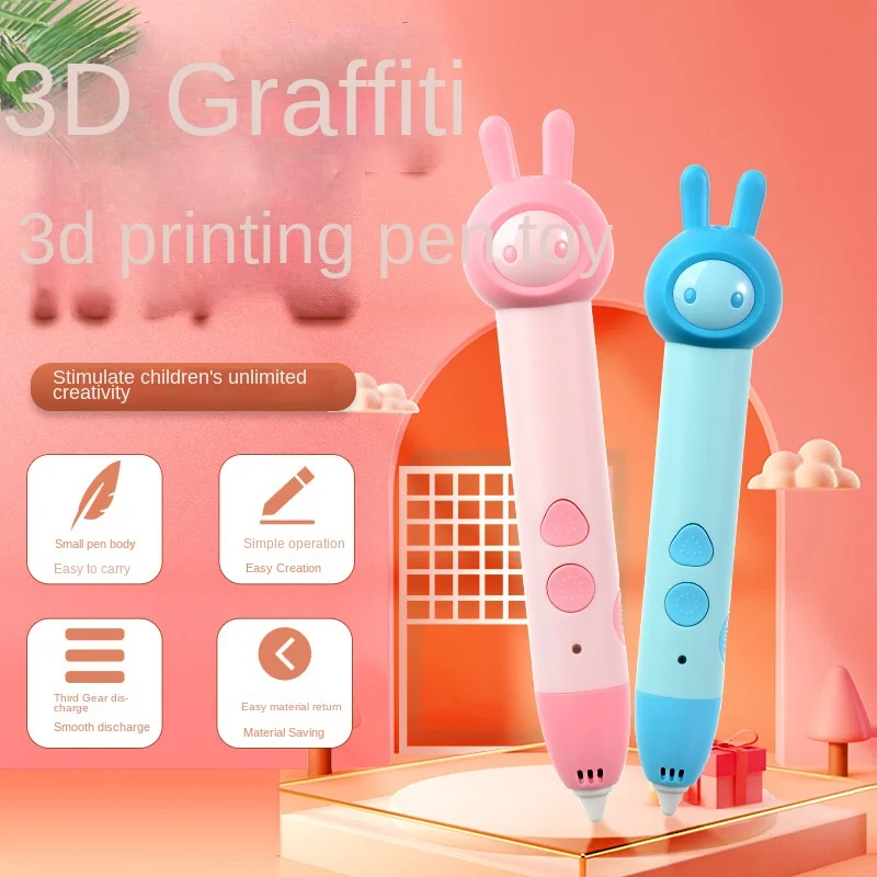 3D Pen Set for Kids 3d Printer Pen Drawing Set Low Temperature PCL Filament Pen 3d Print Educational Stem Toys Boys Girls Gifts
3D Pen Set for Kids 3d Printer Pen Drawing Set Low Temperature PCL Filament Pen 3d Print Educational Stem Toys Boys Girls Gifts