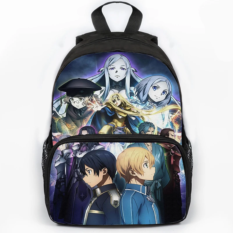 Sword Art Online Anime Backpacks Boys Girls Manga SAO Schoolbag Harajuku Teenager Backpacks Students Back to School Gift Bookbag
Sword Art Online Anime Backpacks Boys Girls Manga SAO Schoolbag Harajuku Teenager Backpacks Students Back to School Gift Bookbag