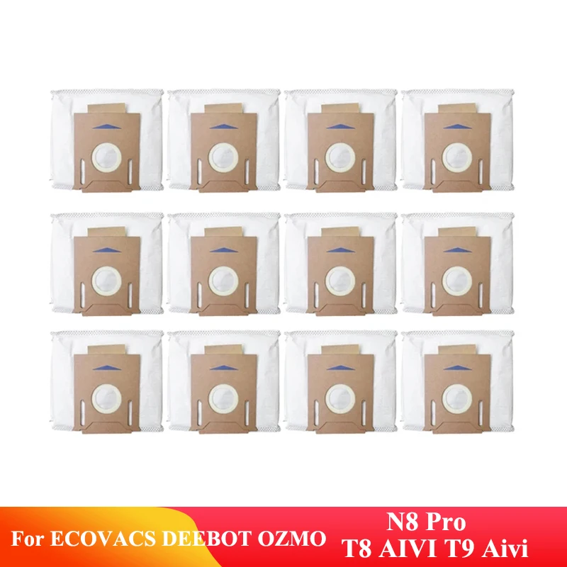 Dust Bag Replacement For ECOVACS DEEBOT OZMO T8 T8 AIVI T9 Aivi N8 Pro Robot Vacuum Cleaner Spare Parts Ash Bags Accessories
Dust Bag Replacement For ECOVACS DEEBOT OZMO T8 T8 AIVI T9 Aivi N8 Pro Robot Vacuum Cleaner Spare Parts Ash Bags Accessories