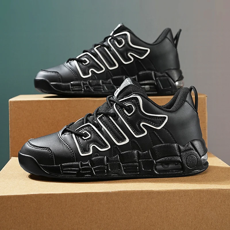 Мужские кроссовки с воздушной подушкой, повседневная обувь, дышащие, для баскетбола, тенниса, школьников, подростков