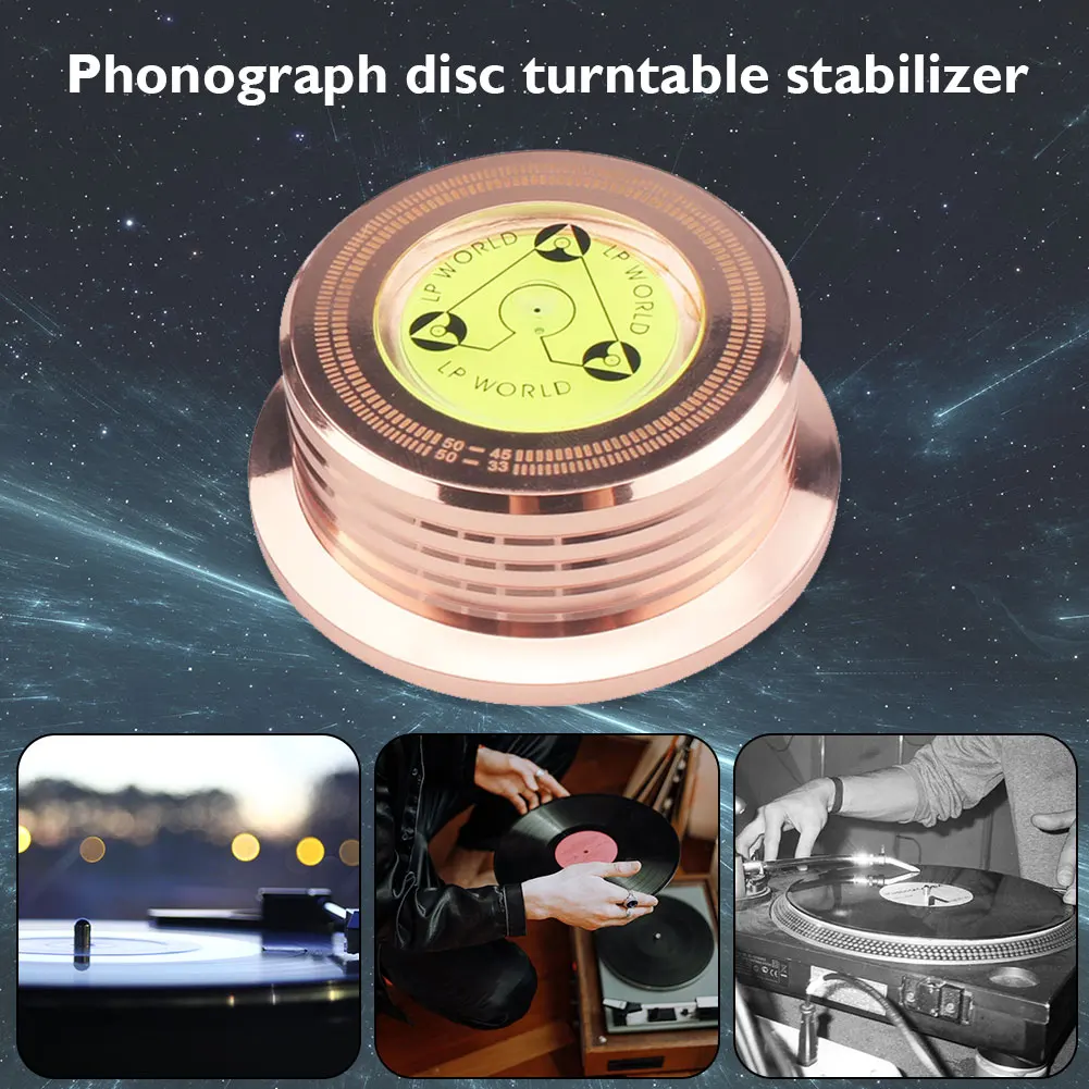 Record Weight Clamp LP Vinyl Turntables Aluminum Alloy Disc Stabilizer Portable style for Records Player Accessories
Record Weight Clamp LP Vinyl Turntables Aluminum Alloy Disc Stabilizer Portable style for Records Player Accessories