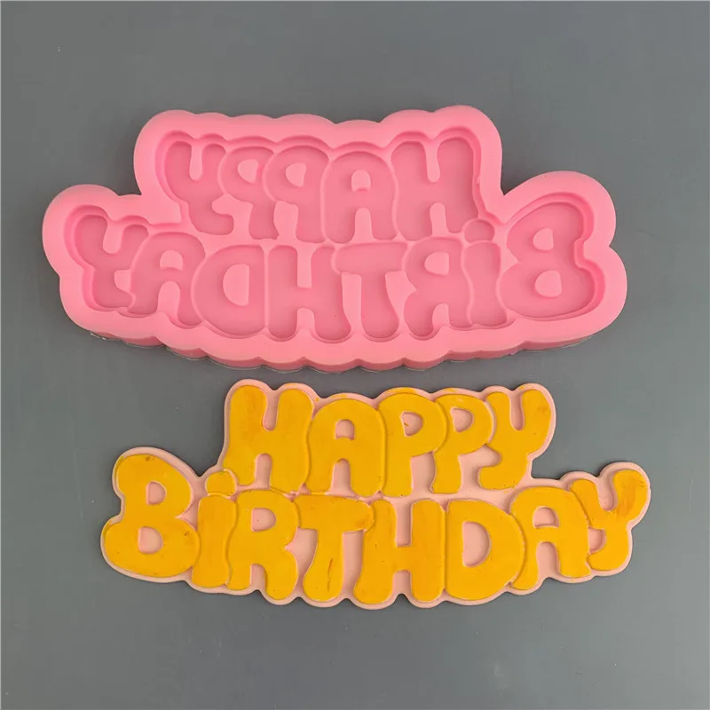 Silicone 3D Happy Birthday Letters Numers Mold For Ice Jelly Chocolate Mold Birthday Cake Decorating Tool Mould
Silicone 3D Happy Birthday Letters Numers Mold For Ice Jelly Chocolate Mold Birthday Cake Decorating Tool Mould