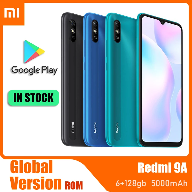 Cellphone Xiaomi Redmi 9A Smartphone,Global Version 9A 32G 6 Octa Core 13MP HD+ 5000mAh MTK Helio G25 AI Rear Camera 6.53"
Cellphone Xiaomi Redmi 9A Smartphone,Global Version 9A 32G 6 Octa Core 13MP HD+ 5000mAh MTK Helio G25 AI Rear Camera 6.53"