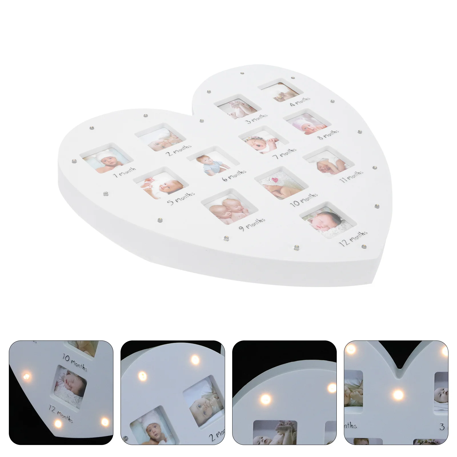 Decorative Lights Photo Rack Infant Newborn Gift Frame Picture Acrylic Baby Growth
Decorative Lights Photo Rack Infant Newborn Gift Frame Picture Acrylic Baby Growth