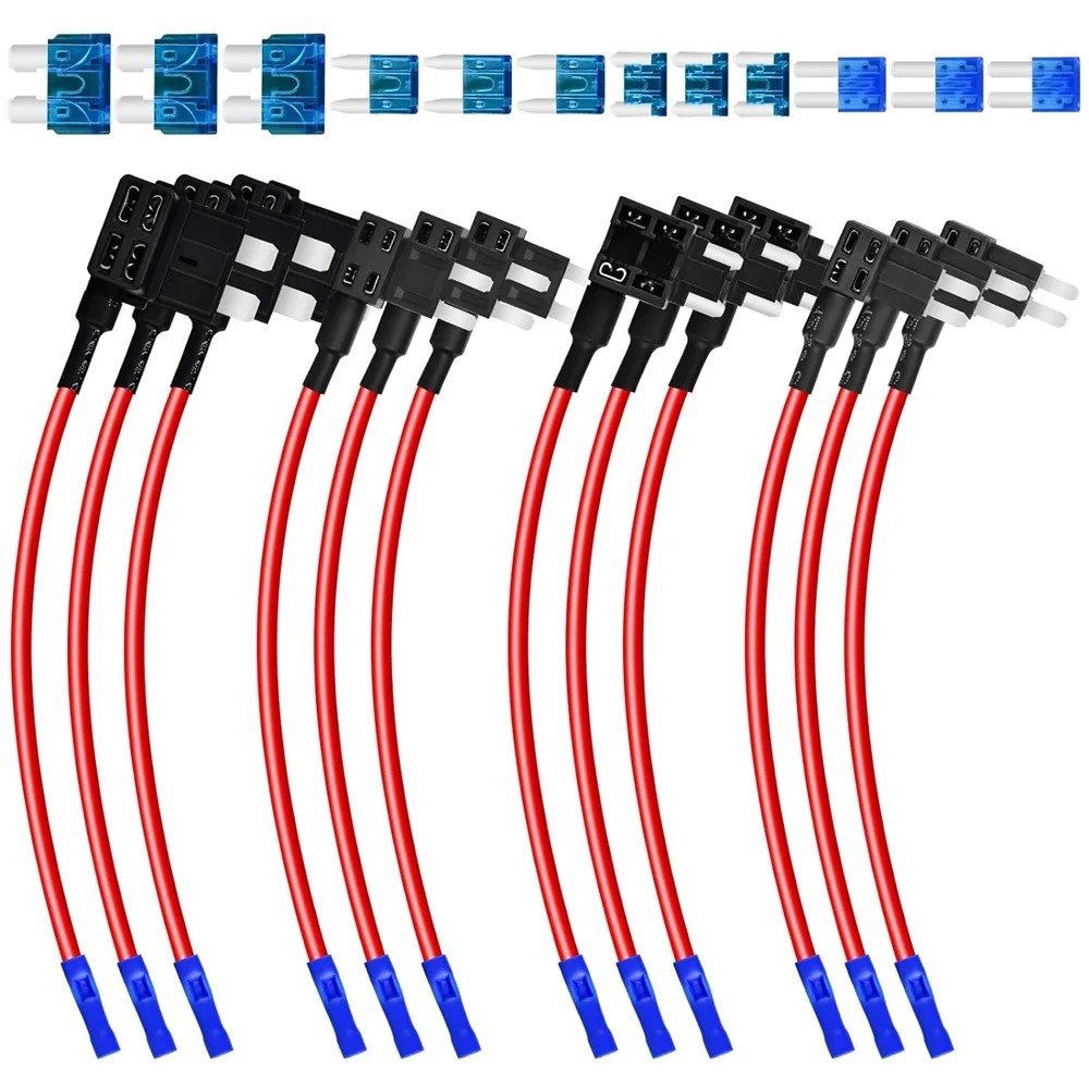 Адаптер адаптера предохранителя 12 В и комплект предохранителей 15 А, кран предохранителя со стандартом MICRO2 Mini и низким профилем, 12 упаковок
Адаптер адаптера предохранителя 12 В и комплект предохранителей 15 А, кран предохранителя со стандартом MICRO2 Mini и низким профилем, 12 упаковок