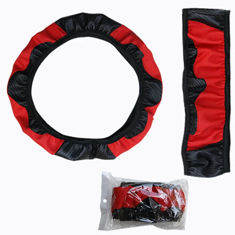 38CM Car Fashion Carbon Fiber Leather Steering Wheel Cover Elastic No Inner Ring High Quality And Durable
38CM Car Fashion Carbon Fiber Leather Steering Wheel Cover Elastic No Inner Ring High Quality And Durable