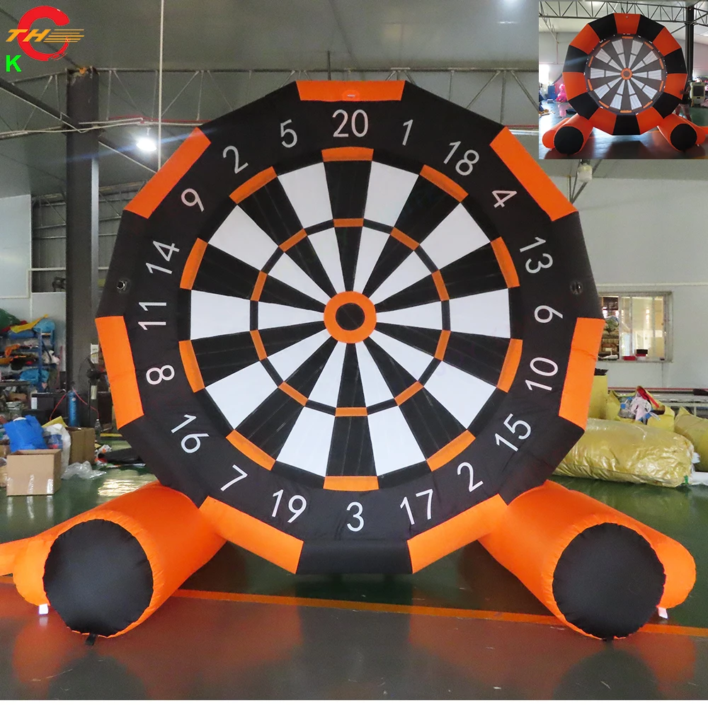 Free Door shipping 5m 16.5ft High PVC Commercial Giant Inflatable Football Dart Board Soccer Sport Game for Sale
Free Door shipping 5m 16.5ft High PVC Commercial Giant Inflatable Football Dart Board Soccer Sport Game for Sale