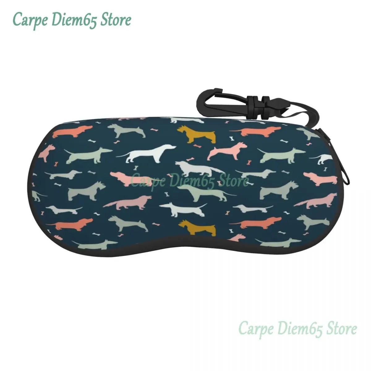 Glasses Case Dogs Pattern Portable Zipper Glasses Case Unglasses Cover Glasses Storage Case
Glasses Case Dogs Pattern Portable Zipper Glasses Case Unglasses Cover Glasses Storage Case
