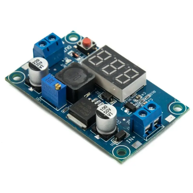 LM2596 DC 4.0-40 To 1.3-37V Adjustable Step-Down Module LM2596 Power Supply Power Module Voltmeter Step-down Module DC-DC
LM2596 DC 4.0-40 To 1.3-37V Adjustable Step-Down Module LM2596 Power Supply Power Module Voltmeter Step-down Module DC-DC