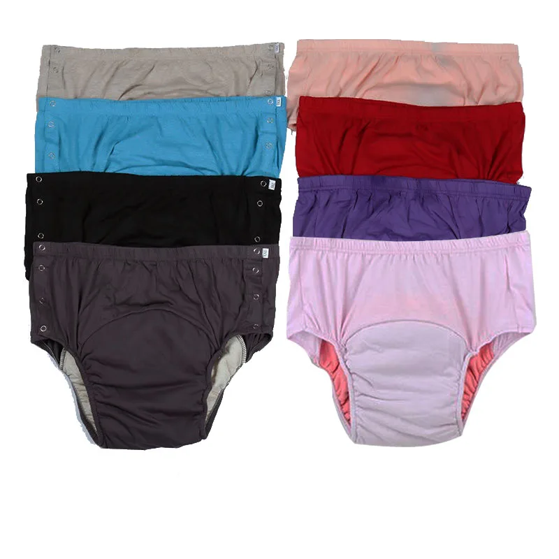 Adult Nursing Panties 100% cotton waterproof Adult cloth diaper Triangle underwear Easy Put on And Take Off Both Sides Open
Adult Nursing Panties 100% cotton waterproof Adult cloth diaper Triangle underwear Easy Put on And Take Off Both Sides Open