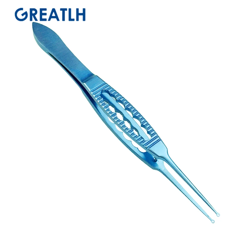 Titanium Fechtner Conjunctiva Forceps Flat Handle Eye Tweezers Ophthalmic Eye Instrument
Titanium Fechtner Conjunctiva Forceps Flat Handle Eye Tweezers Ophthalmic Eye Instrument