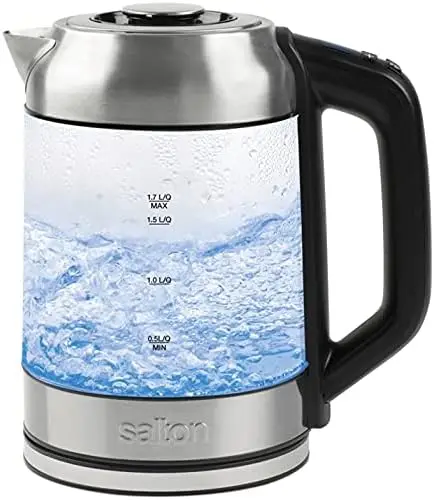 Temperature Control 1.7L with Tea Steeper Kettle, Stainless Steel, Glass Water heater kettle home us Calentador de agua portát
Temperature Control 1.7L with Tea Steeper Kettle, Stainless Steel, Glass Water heater kettle home us Calentador de agua portát