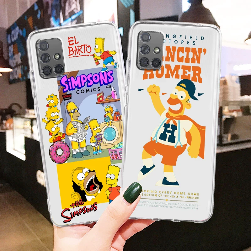 The Simpsons Homer Disney Transparent Phone Case For Samsung A73 A72 A71 A53 A52 A51 A42 A33 A32 A23 A22 A21S A13 A12 A03 5G
The Simpsons Homer Disney Transparent Phone Case For Samsung A73 A72 A71 A53 A52 A51 A42 A33 A32 A23 A22 A21S A13 A12 A03 5G