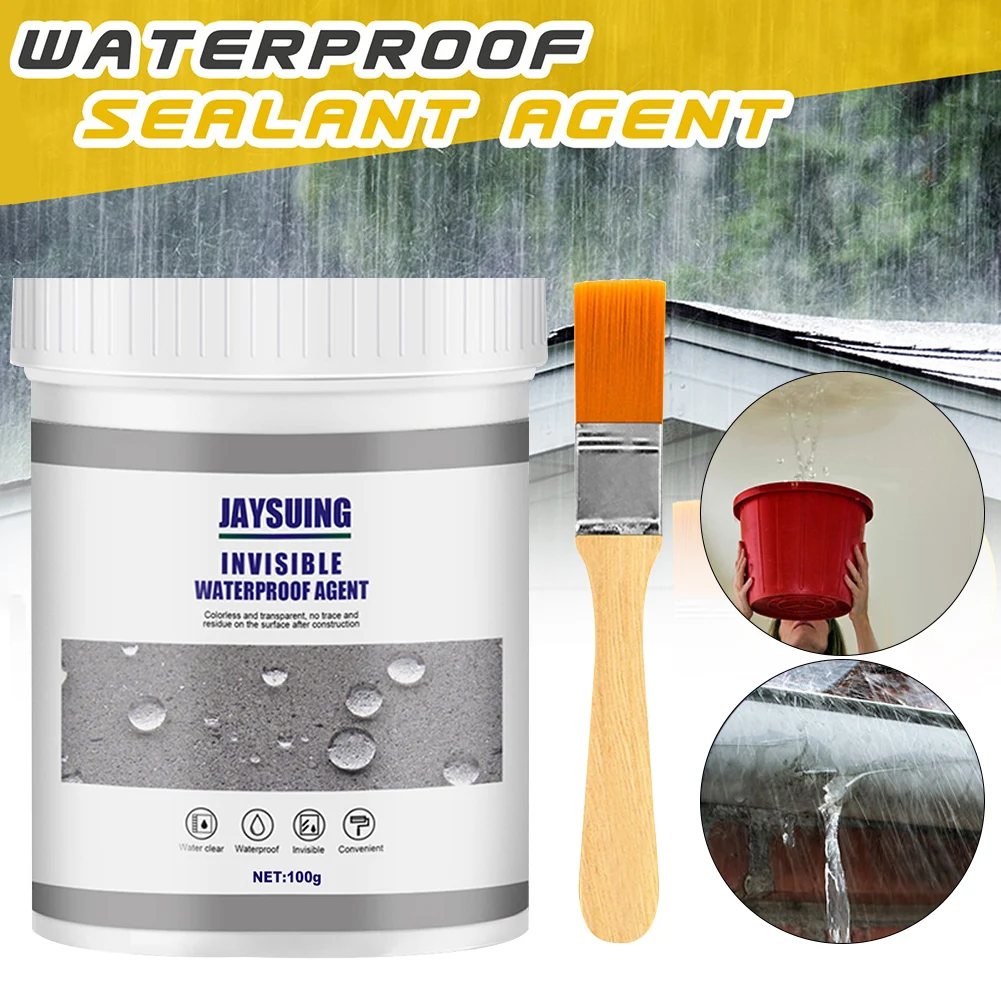 Waterproof Liquid Sealant Multi-Surface Leak Repair Indoor and Outdoor Coating Floor Sealer Easy to Apply Repair Accessories
Waterproof Liquid Sealant Multi-Surface Leak Repair Indoor and Outdoor Coating Floor Sealer Easy to Apply Repair Accessories