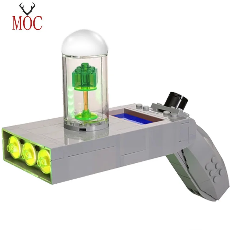 Moc Science Fiction Animation Rick / Morty Portal Gun Building Blocks Toys Friend City Movie Memorial Toy
Moc Science Fiction Animation Rick / Morty Portal Gun Building Blocks Toys Friend City Movie Memorial Toy