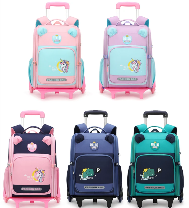 Trolley School Bag Mochila Con Ruedas Rolling Backpack Wheeled Kids Bag 6 Wheel Preschool Primary School Waterproof Detachable
Trolley School Bag Mochila Con Ruedas Rolling Backpack Wheeled Kids Bag 6 Wheel Preschool Primary School Waterproof Detachable
