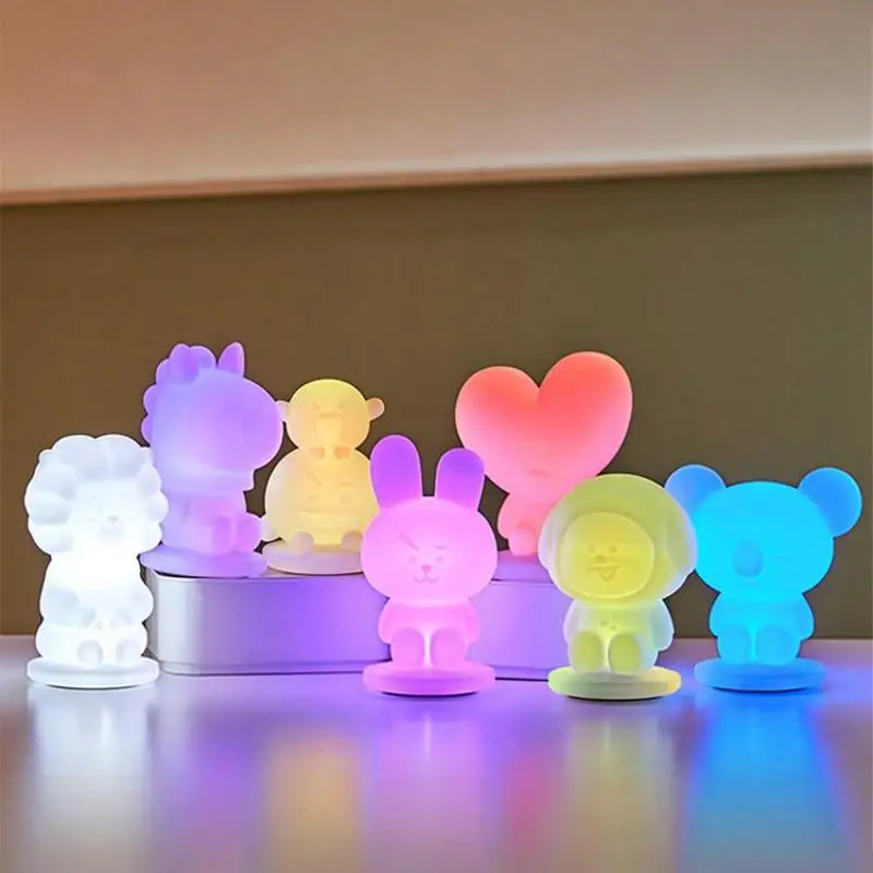 Kawaii BT21 Anime Hobby Tata Chimmy Cute Bedroom Smart Night Light Can Manually Control The Brightness of The Night Light
Kawaii BT21 Anime Hobby Tata Chimmy Cute Bedroom Smart Night Light Can Manually Control The Brightness of The Night Light