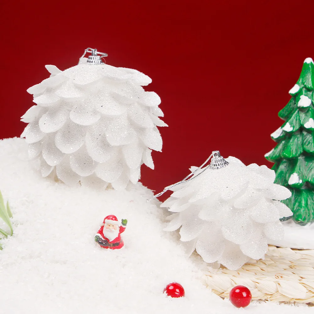 3Pcs Tree Decoration Foam Snow Ball White Glitter Petal Shape Ball Home Xmas Hanging Decor Christmas Ball Pendant Christmas
3Pcs Tree Decoration Foam Snow Ball White Glitter Petal Shape Ball Home Xmas Hanging Decor Christmas Ball Pendant Christmas