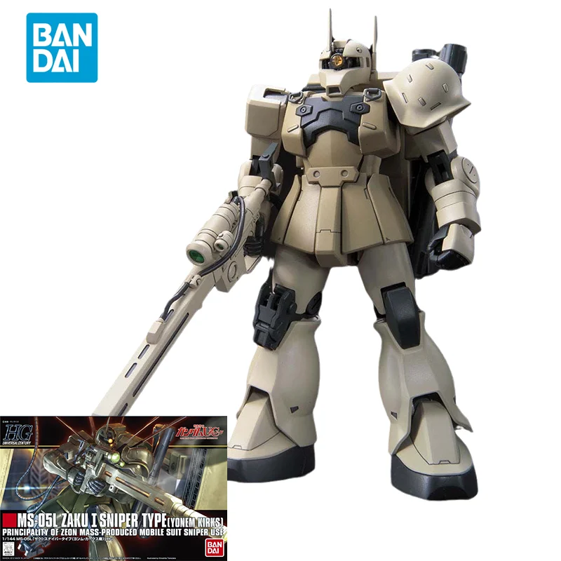 Bandai оригинальная модель Φ HGUC 137 1/144 GUNDAM аниме Гундам ZAKU 1 снайперский Тип YONEM KIRKS экшн-фигурка игрушки подарки для детей
Bandai оригинальная модель Φ HGUC 137 1/144 GUNDAM аниме Гундам ZAKU 1 снайперский Тип YONEM KIRKS экшн-фигурка игрушки подарки для детей