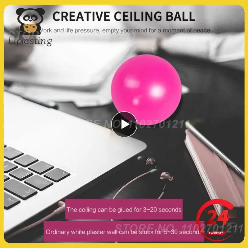 Luminous Wall Target Ball Fidget Sticky Balls Silicone Decompression Soft TPR Elastic Squeeze Stress Reliever Ceiling Toys
Luminous Wall Target Ball Fidget Sticky Balls Silicone Decompression Soft TPR Elastic Squeeze Stress Reliever Ceiling Toys