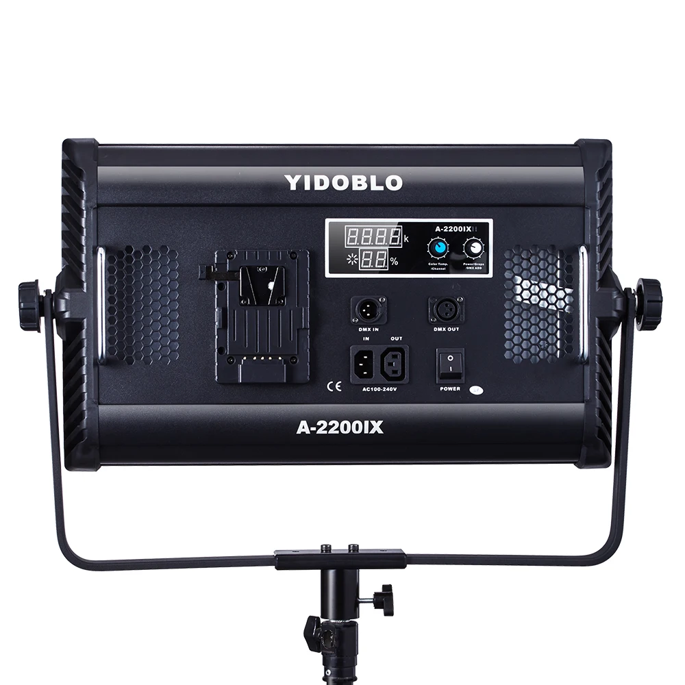 Yidoblo 70W A-2200IX LED Panel Day Light Cold Color LCD Display Video Lighting Pro Photography Studio LED Lamp Continue Lighting
Yidoblo 70W A-2200IX LED Panel Day Light Cold Color LCD Display Video Lighting Pro Photography Studio LED Lamp Continue Lighting