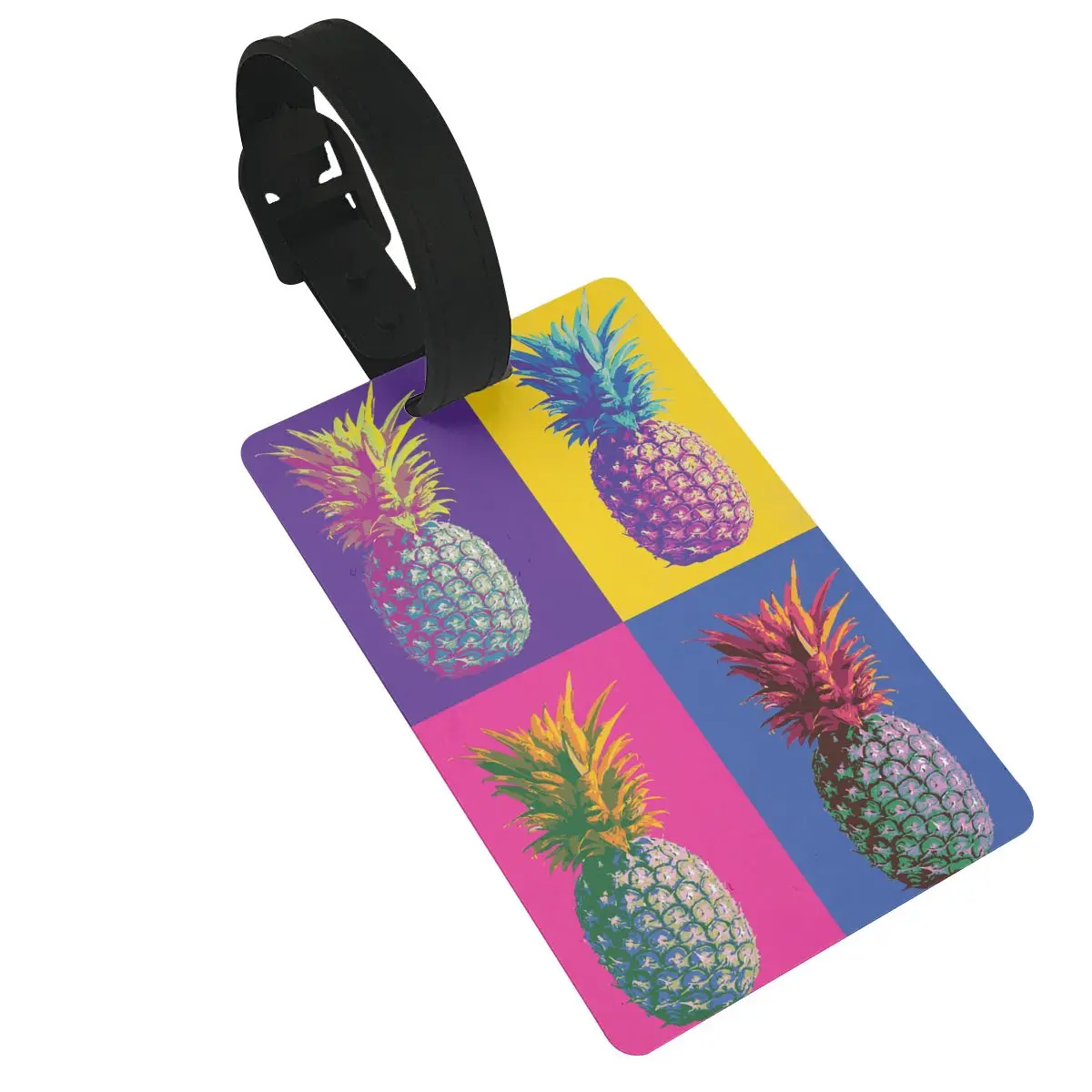 Colorful Pineapple Luggage Tag for Suitcase Identifiers Name Id Labels Card for Women Men Kid Travel
Colorful Pineapple Luggage Tag for Suitcase Identifiers Name Id Labels Card for Women Men Kid Travel