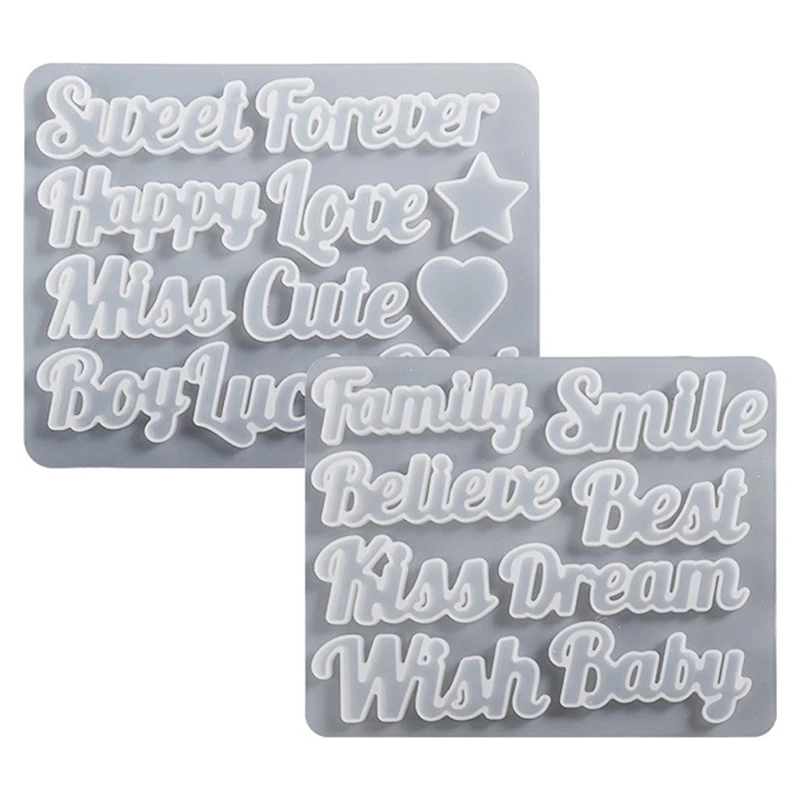 1 шт., силиконовые формы для алфавита и смолы
1 шт., силиконовые формы для алфавита и смолы