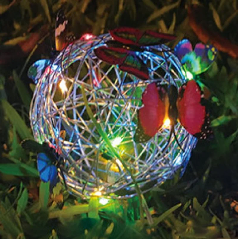 Butterflies Round Light Solar Garden Yard Ornament Hanging Light Home Housewarming Waterproof Decorative Nightlight Gifts
Butterflies Round Light Solar Garden Yard Ornament Hanging Light Home Housewarming Waterproof Decorative Nightlight Gifts