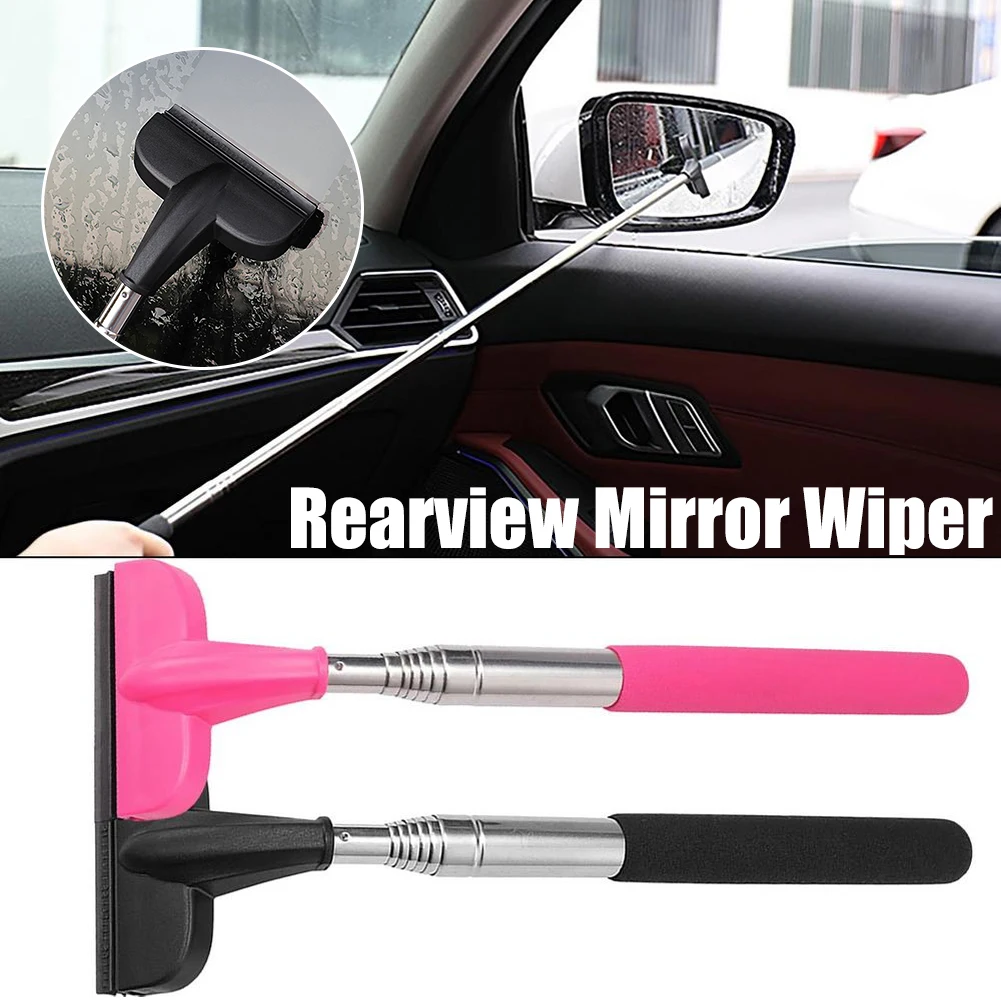 Car Side Mirror Squeegee Telescopic Rearview Mirror Squeegee Wiper Natural Rubber Extendable Handle Glass Window Cleaning Tool
Car Side Mirror Squeegee Telescopic Rearview Mirror Squeegee Wiper Natural Rubber Extendable Handle Glass Window Cleaning Tool